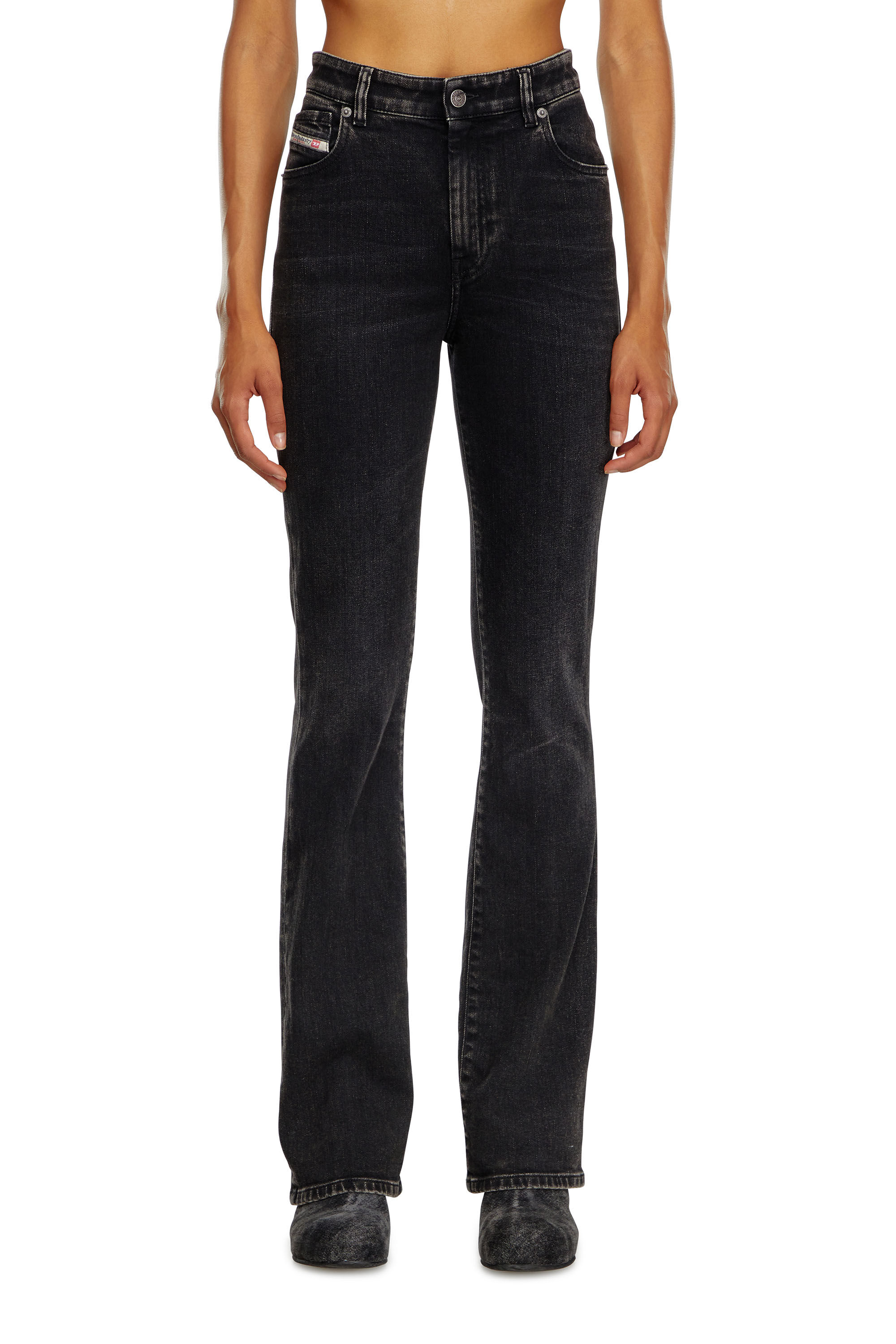Diesel - Woman's Bootcut Jeans 2003 D-Escription 09I30, Black/Dark grey - 3